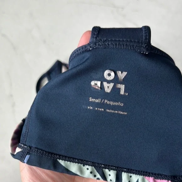 Joy Lab Floral Print Crop Top bra - Picture 4 of 4